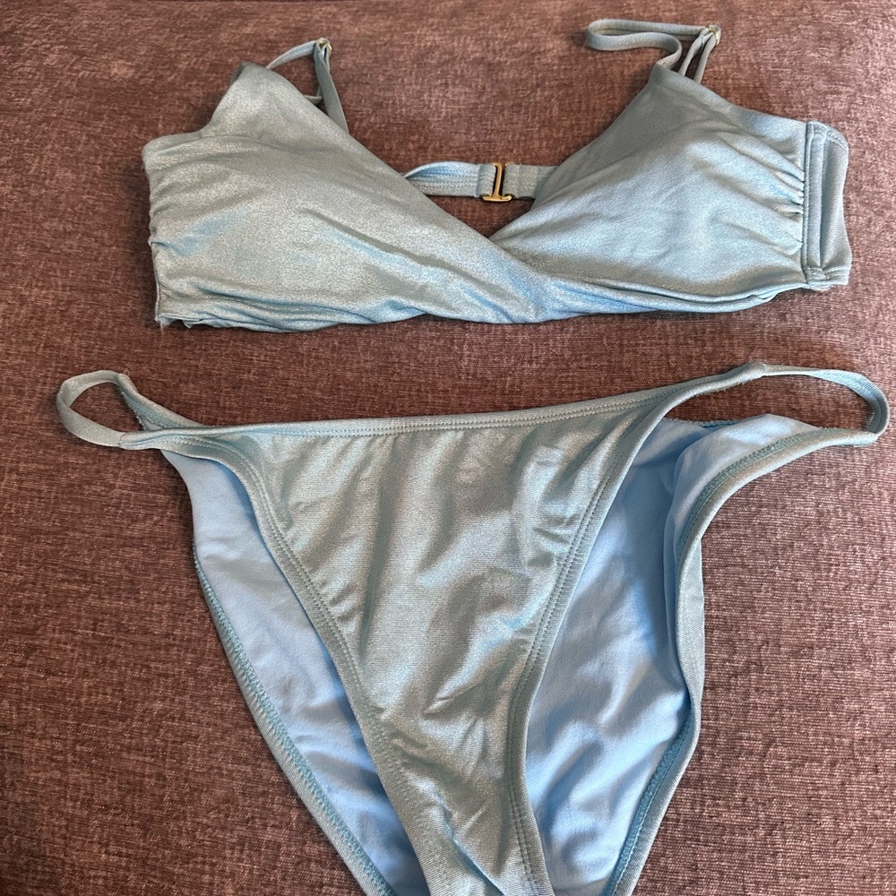 Wild Fable Light Blue Swimwear